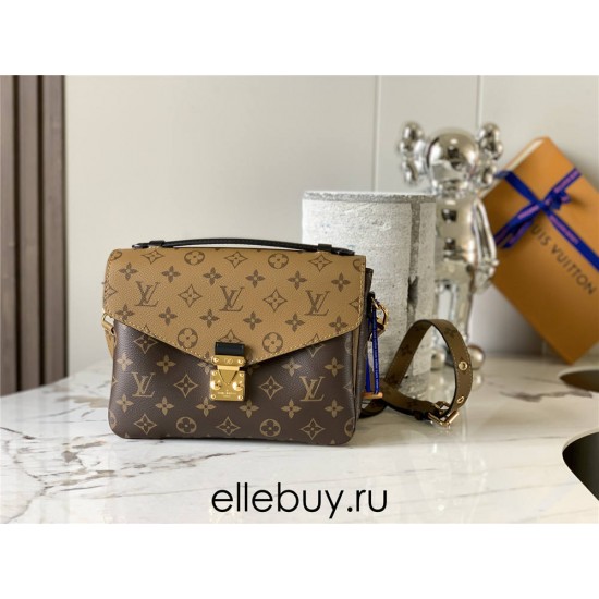 Louis Vuitton M44876 Classic MÉTIS Metis Handbag made of Soft Monogram Patchwork Canvas, Size: 25x19x9CM