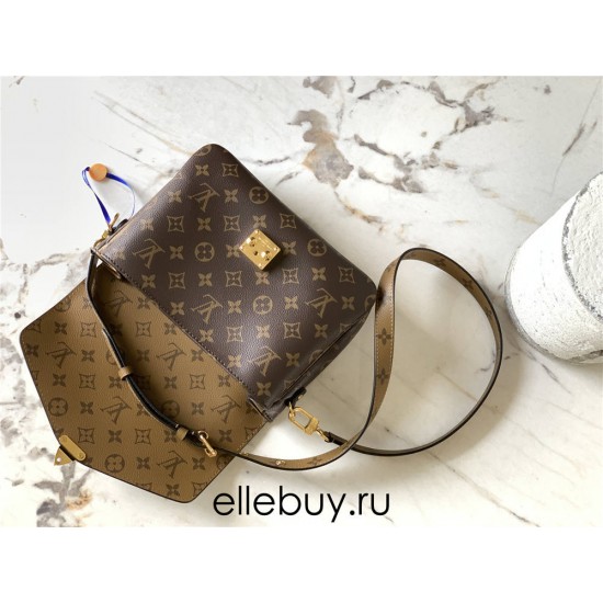 Louis Vuitton M44876 Classic MÉTIS Metis Handbag made of Soft Monogram Patchwork Canvas, Size: 25x19x9CM