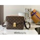 Louis Vuitton M44875 Classic Monogram Messenger Bag POCHETTE METlS Metis MONOGRAM REVERSE, Size: 25X19X9CM