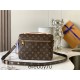 Louis Vuitton M44875 Classic Monogram Messenger Bag POCHETTE METlS Metis MONOGRAM REVERSE, Size: 25X19X9CM