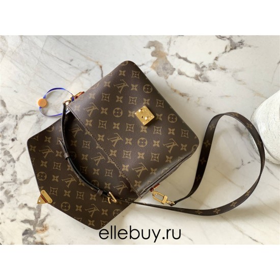 Louis Vuitton M44875 Classic Monogram Messenger Bag POCHETTE METlS Metis MONOGRAM REVERSE, Size: 25X19X9CM