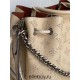 Louis Vuitton BELLA TOTE Handbag (M59203) Off-White, Soft Perforated Calfskin, Size: 32x23x13cm