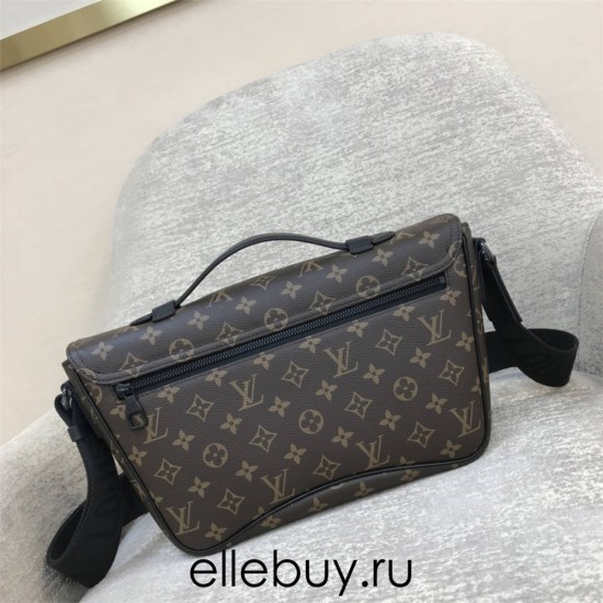 Louis Vuitton Montsouris Messenger Bag (M46685) Monogram Canvas, Size: 34x19x11cm