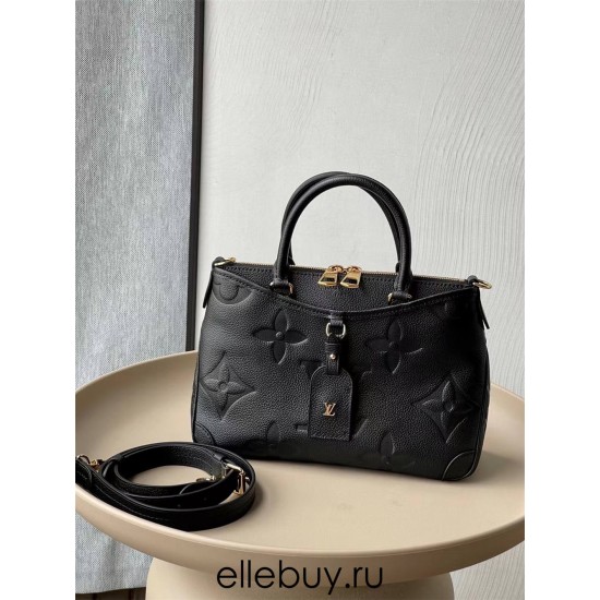 Louis Vuitton TRIANON Small Handbag (M46488) Black, Trianon Small Handbag in Monogram Empreinte Embossed Leather, Size: 28x18x8cm