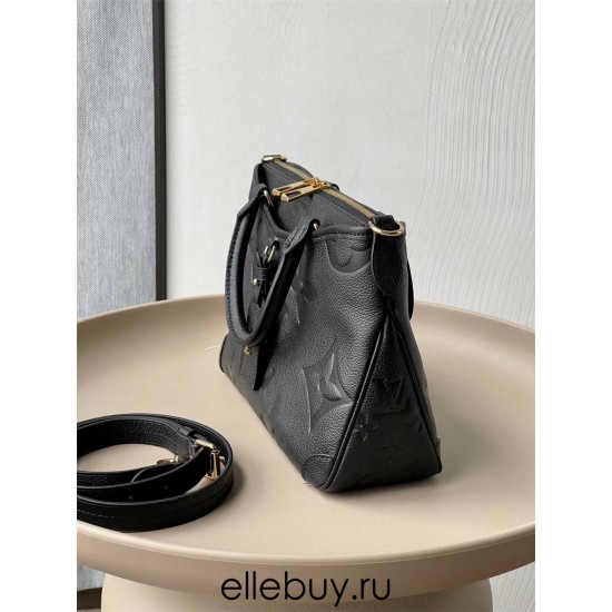 Louis Vuitton TRIANON Small Handbag (M46488) Black, Trianon Small Handbag in Monogram Empreinte Embossed Leather, Size: 28x18x8cm