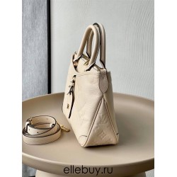 Louis Vuitton TRIANON Small Handbag (M46503) White, Trianon Small Handbag in Monogram Empreinte Embossed Leather, Size: 28x18x8cm