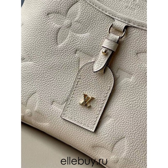 Louis Vuitton TRIANON Small Handbag (M46503) White, Trianon Small Handbag in Monogram Empreinte Embossed Leather, Size: 28x18x8cm