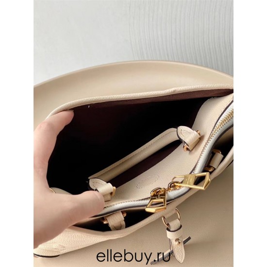 Louis Vuitton TRIANON Small Handbag (M46503) White, Trianon Small Handbag in Monogram Empreinte Embossed Leather, Size: 28x18x8cm