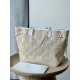 Louis Vuitton NEVERFULL Medium Handbag (M22839) White, Size: 31x28x14cm