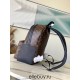 Louis Vuitton M22558 Monogram Discovery Small Backpack, Monogram Eclipse Black Canvas, Size: 29x38x20cm