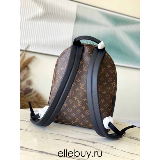 Louis Vuitton M22558 Monogram Discovery Small Backpack, Monogram Eclipse Black Canvas, Size: 29x38x20cm