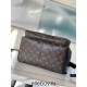 Louis Vuitton M22558 Monogram Discovery Small Backpack, Monogram Eclipse Black Canvas, Size: 29x38x20cm