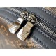 Louis Vuitton M22558 Monogram Discovery Small Backpack, Monogram Eclipse Black Canvas, Size: 29x38x20cm