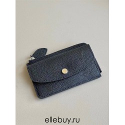 Louis Vuitton Recto Verso Cardholder Wallet (M81287) Black, Size: 13x9.5x2.5cm