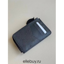 Louis Vuitton Recto Verso Cardholder Wallet (M81287) Black, Size: 13x9.5x2.5cm