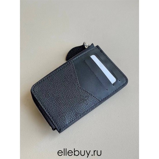 Louis Vuitton Recto Verso Cardholder Wallet (M81287) Black, Size: 13x9.5x2.5cm