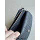 Louis Vuitton Recto Verso Cardholder Wallet (M81287) Black, Size: 13x9.5x2.5cm