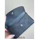 Louis Vuitton Recto Verso Cardholder Wallet (M81287) Black, Size: 13x9.5x2.5cm