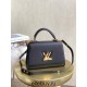 Louis Vuitton TWIST ONE HANDLE Small Handbag (M57093) Black, Size: 17x25x11cm