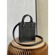 Louis Vuitton PETIT SAC PLAT Handbag (M69441) Black, Petit Sac Plat Handbag in Epi Leather Design, Size: 14x17x5cm