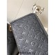 Louis Vuitton M46288 Black Embossed CarryAll Small Handbag, Monogram Empreinte Embossed Leather, Size: 24x29.5x12cm