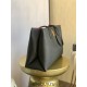 Louis Vuitton BORSA LOCKME SHOPPER Handbag (M57345) Black, Soft Calfskin with Two Leather Shoulder Straps, Size: 38x26.5x13cm