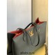 Louis Vuitton BORSA LOCKME SHOPPER Handbag (M57345) Black, Soft Calfskin with Two Leather Shoulder Straps, Size: 38x26.5x13cm