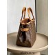 Louis Vuitton DELIGHTFUL Medium Pumpkin Bag (M51156) Monogram Body, Leather Handles, Size: 25x23x15cm