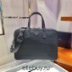 Prada 2VE005 Re-Nylon And Leather Briefcase In Black 2VE005  38x28x6.5cm