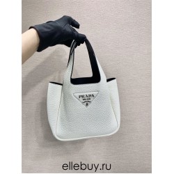 mini Dynamique  Leather Mini Bag 1BA349   White  18x16x10cm