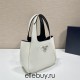 mini Dynamique  Leather Mini Bag 1BA349   White  18x16x10cm