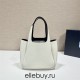 mini Dynamique  Leather Mini Bag 1BA349   White  18x16x10cm