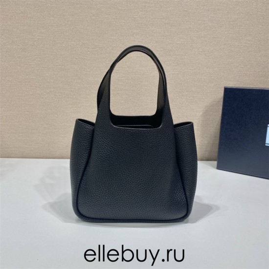 mini Dynamique  Leather Mini Bag 1BA349  Black   18x16x10cm