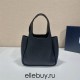 mini Dynamique  Leather Mini Bag 1BA349  Black   18x16x10cm