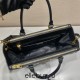 Prada Saffiano leather handbag (1BA304) High   Black  33x31x15cm