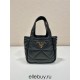 Small Nappa-leather Dynamique Bag With Topstitching 1BG451   Lambskin   Black  18x16x10cm