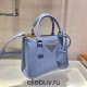 Prada Galleria Saffiano Leather Mini-bag  1BA906 Galleria Leather   Blue  20x15x9.5cm