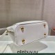 Prada Galleria Saffiano Leather Mini-bag  1BA906 Galleria Saffiano Leather   White  20x15x9.5cm