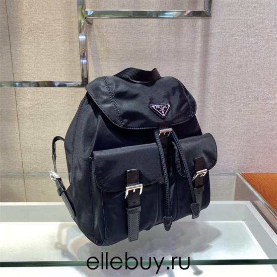 Small Re-nylon Backpack 1BZ677 28x23.5x12cm