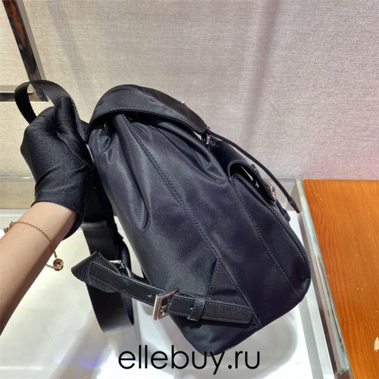 Small Re-nylon Backpack 1BZ677 28x23.5x12cm