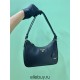 Prada Re-edition Saffiano Leather Mini-bag Hobo 1BC204B  leather   Black   23x17x6.5cm