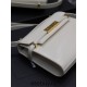 Yves Saint Laurent YSL Manhattan Mini 19 White Gold Hardware Smooth Leather Model: 727766 Size: 19×14×4cm