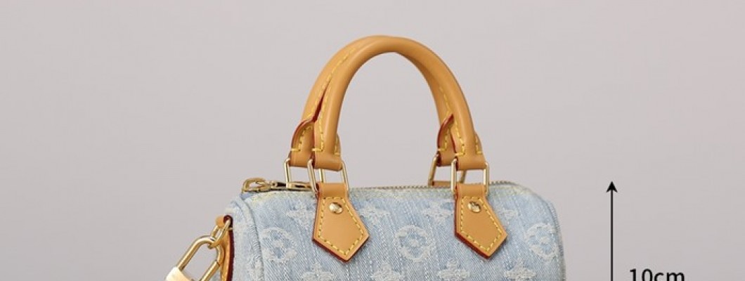 Ellebag’s Mastery: M11212 Nano Speedy Handbag – A Perfect 1:1 Replica of Louis Vuitton’s Iconic Denim Speedy(2024 Dec Updated)