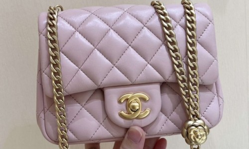 Ellebag's Masterful Recreation of the Chanel 23S 4040 Pink Lambskin Flap Bag with Gold Hardware(2024 Dec Updated)