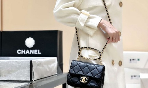 Ellebag's Masterful Recreation of the Chanel 23C 3748 Lambskin Flap Bag with Gold Hardware(2024 Dec Updated)