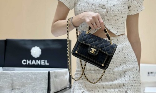 Ellebag's Masterful Recreation of the Chanel 23S AS4051 Canvas Bag(2024 Dec Updated)