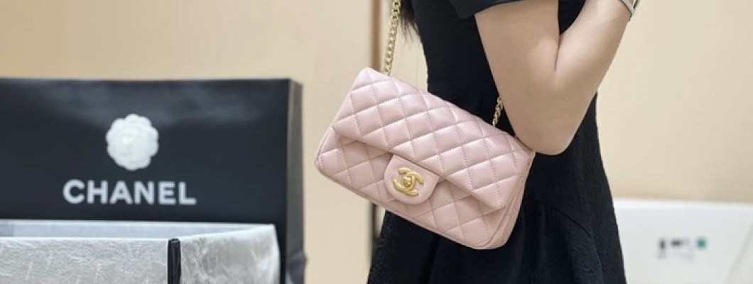 Ellebag's Masterful Recreation of the Chanel 23S 4040 Pink Lambskin Flap Bag with Gold Hardware(2024 Dec Updated)