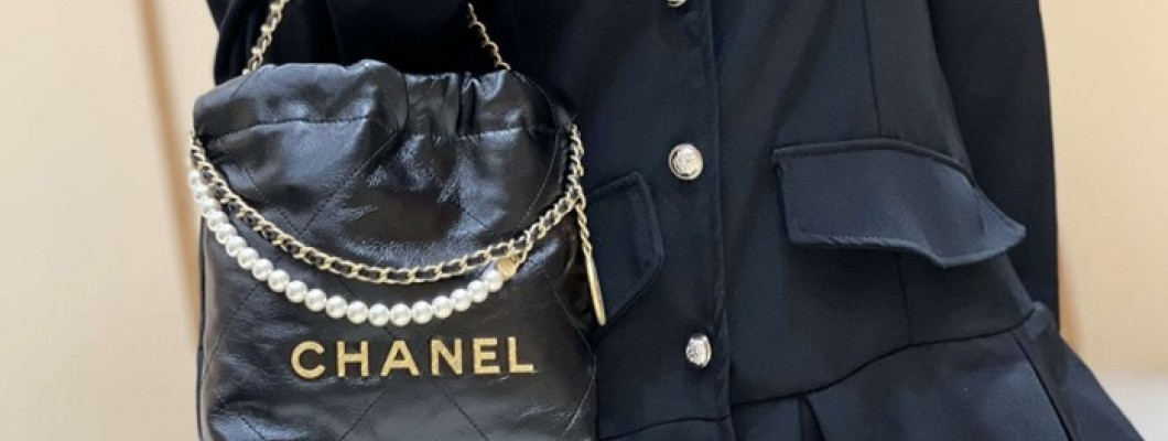 Ellebag's Masterful Recreation of the Chanel 22 Mini Bag with Pearl Chain(2024 Dec Updated)