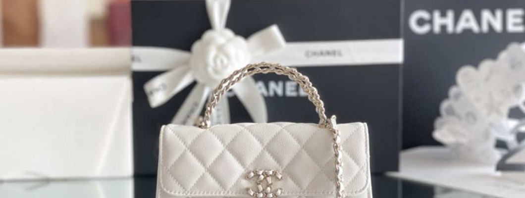 Ellebag's Masterful Recreation of the Chanel 23P White Caviar Leather Bag(2024 Dec Updated)