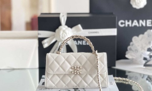 Ellebag's Masterful Recreation of the Chanel 23P White Caviar Leather Bag(2024 Dec Updated)